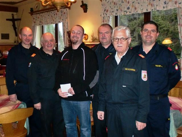 Herbert Schanda Fonds - Übergabe einer Ünterstützung an Harald Kager