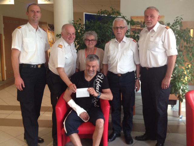 EOBI Günter Malajner erhält Unterstützung aus dem Herbert Schanda Fonds