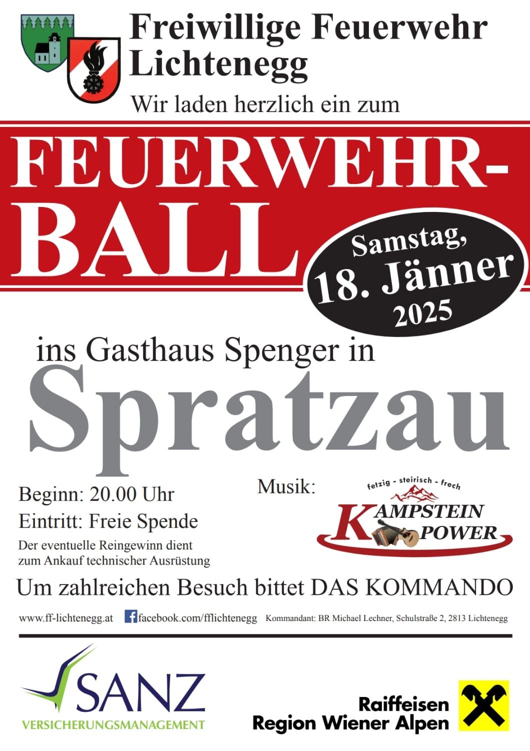 ff lichtenegg feuerwehrball