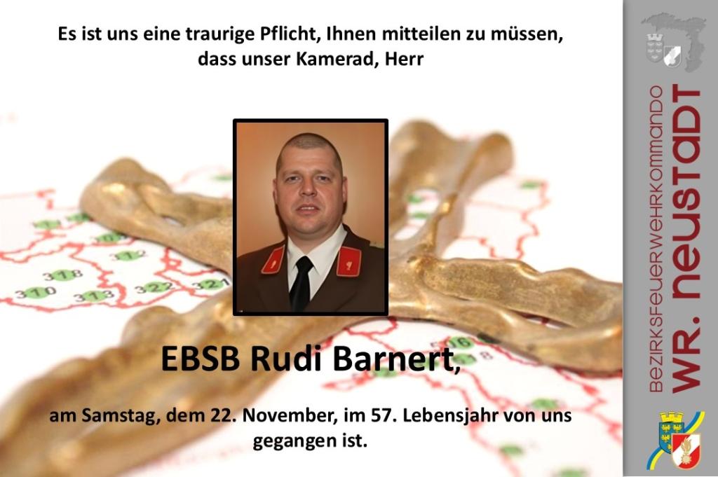EBSB Rudi Barnert ist verstorben