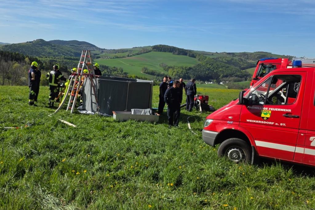 Aktuell: KHD-Übung in Kirchschlag mit Teilnehmern aus 3 Bundesländern