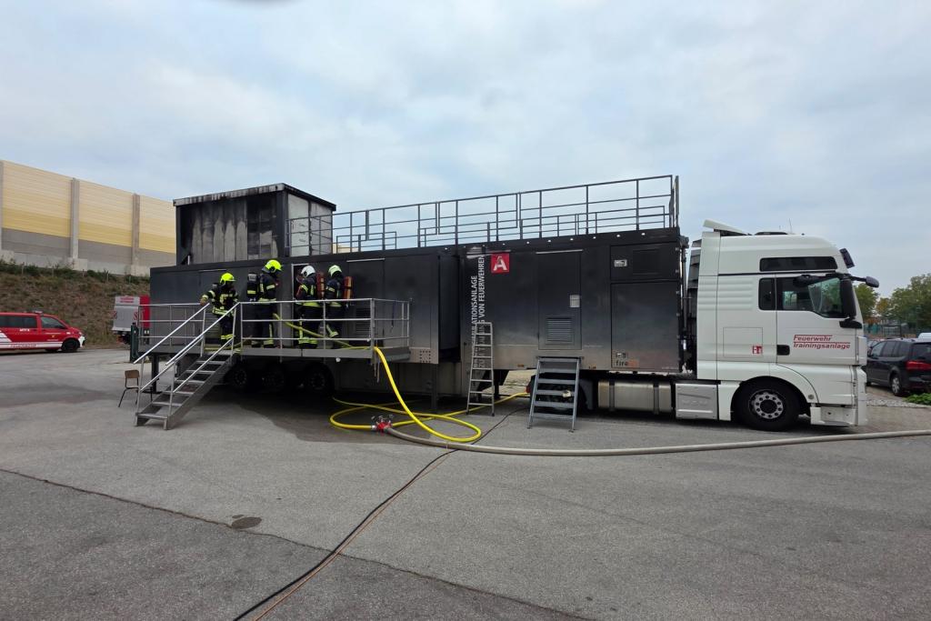 Atemschutz-Ausbildungsstufe 4 in Leobersdorf